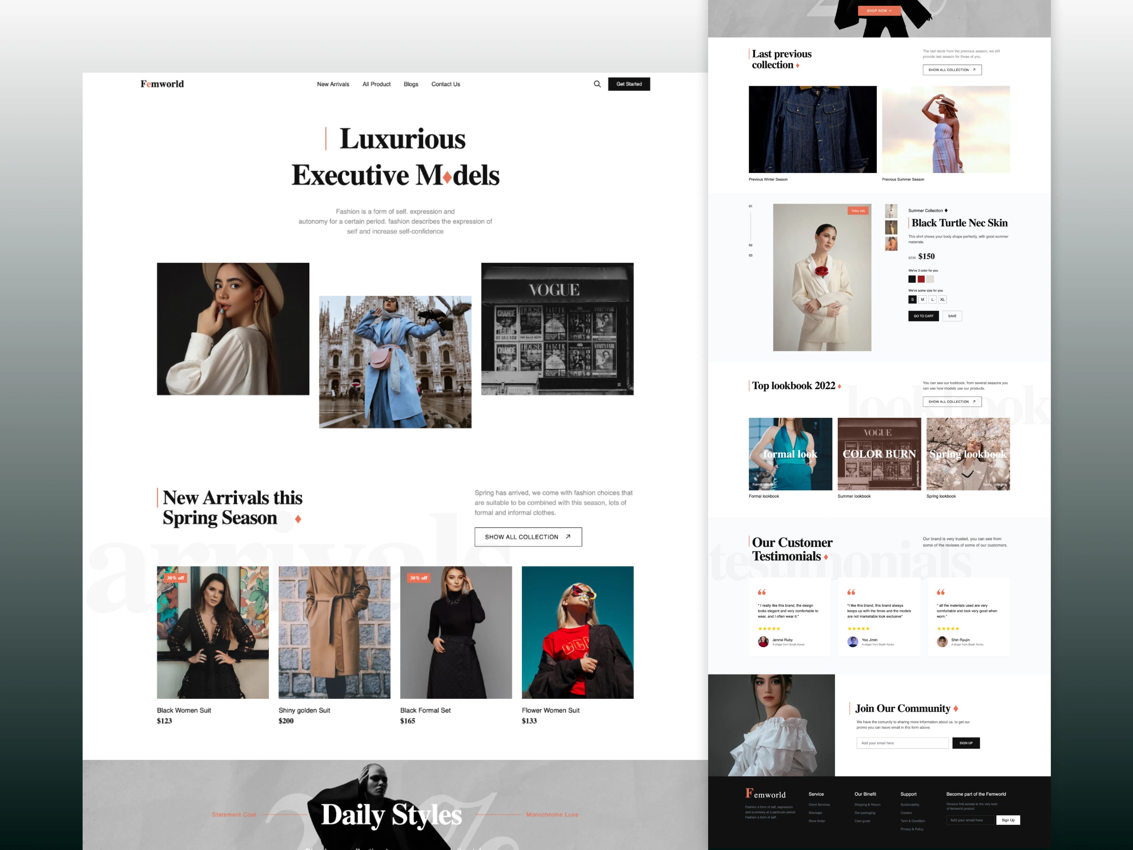 Femworld — Luxury Fashion E-commerce